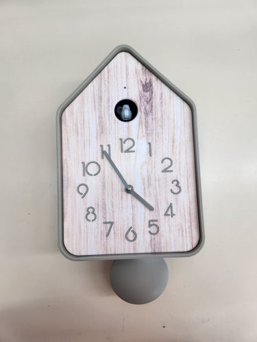 Reloj de Pared con péndulo Guzzini - Gris 19x10x37 cm